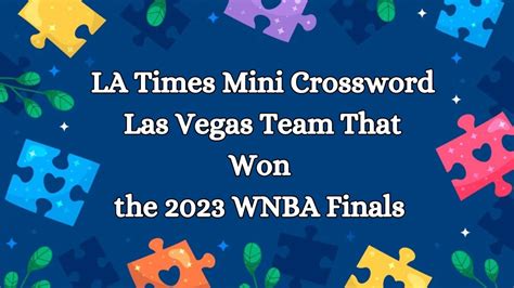 las vegas wnba team crossword|las vegas wnba team answer.